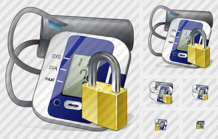 Tonometer Locked Icon