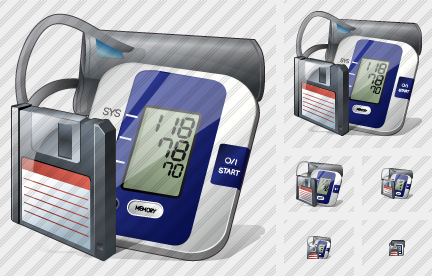 Tonometer Save Icon