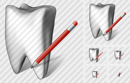 Icône Tooth Edit