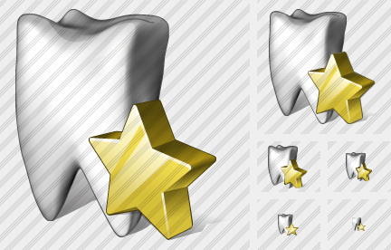 Tooth Favorite Icon Tooth Favorite Icon