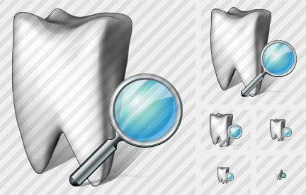 Tooth Search Icon Tooth Search Icon