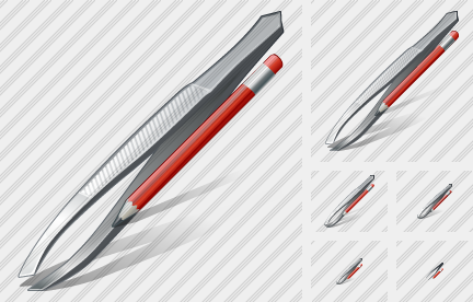 Icône Tweezers Edit Icône Tweezers Edit