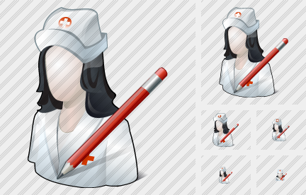 Icono User Nurse Edit