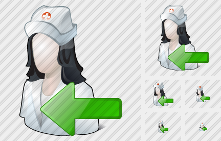 User Nurse Import Icon User Nurse Import Icon