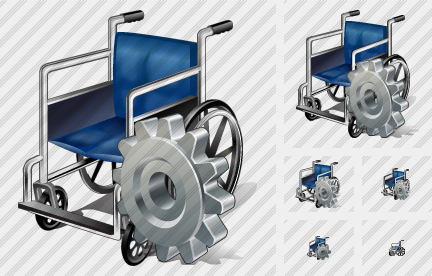 Wheel Chair Settings Symbol