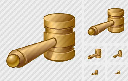 Auction Hammer Icon Auction Hammer Icon