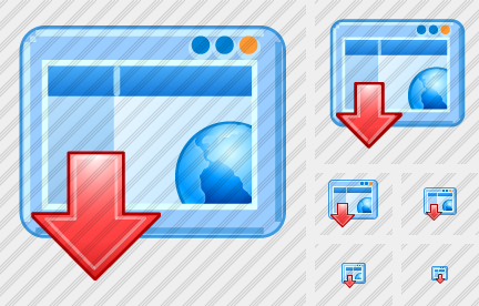 Icona Browser Nascondi Icona Browser Nascondi