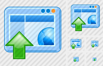 Icona Browser Mostra Icona Browser Mostra
