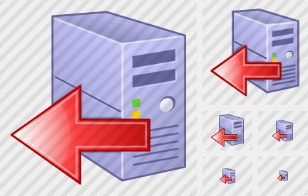 Icona Deregistrazione Server