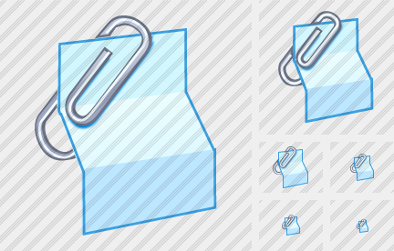 Doc Clip Icon Doc Clip Icon
