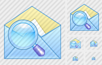 Email Search Icon Email Search Icon
