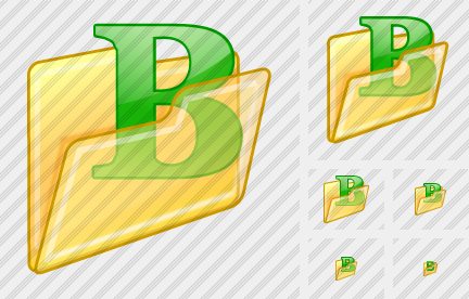 Folder B Symbol