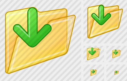 Folder In Icon Folder In Icon
