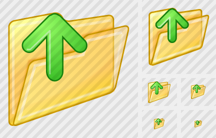 Folder Out Icon Folder Out Icon