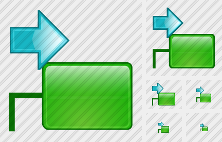 Icona Esegui Applicazione Web Icona Esegui Applicazione Web