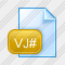 Иконка Файл Visual Java