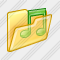 Icône Folder Music