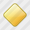 Rhomb Yellow Icon