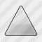 Triang Gray Icon