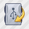 Usb Drive Copy Icon