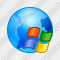 Icone Logo Windows Internet