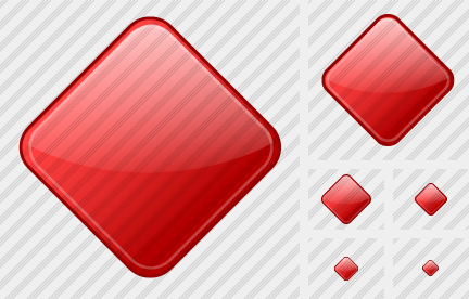 Icono Rhomb Red