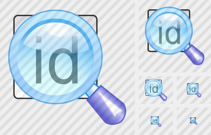 Search Id Icon Search Id Icon