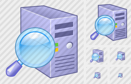 Server Search Icon