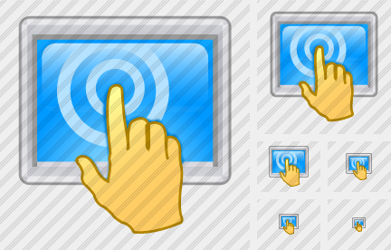 Touchscreen Icon Touchscreen Icon