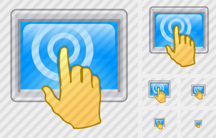 Icône Touchscreen