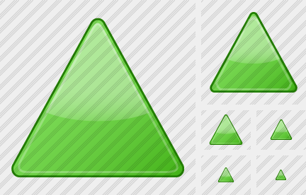 Icona Triangolo Verde